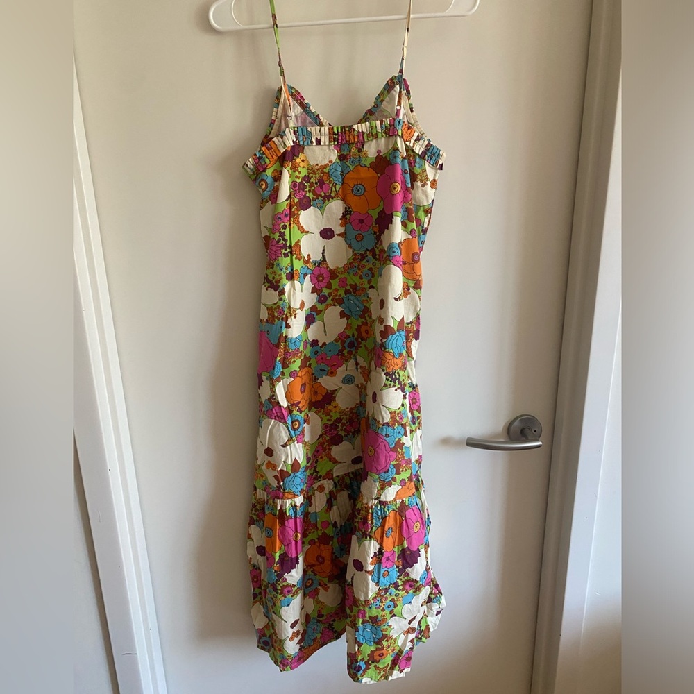 WRAY ACID FLORAL MAXI DRESS - Picture 2 of 4